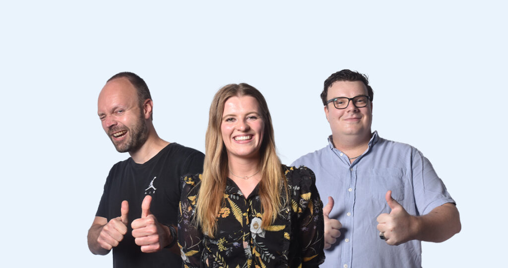 Jan, Simone en Maarten